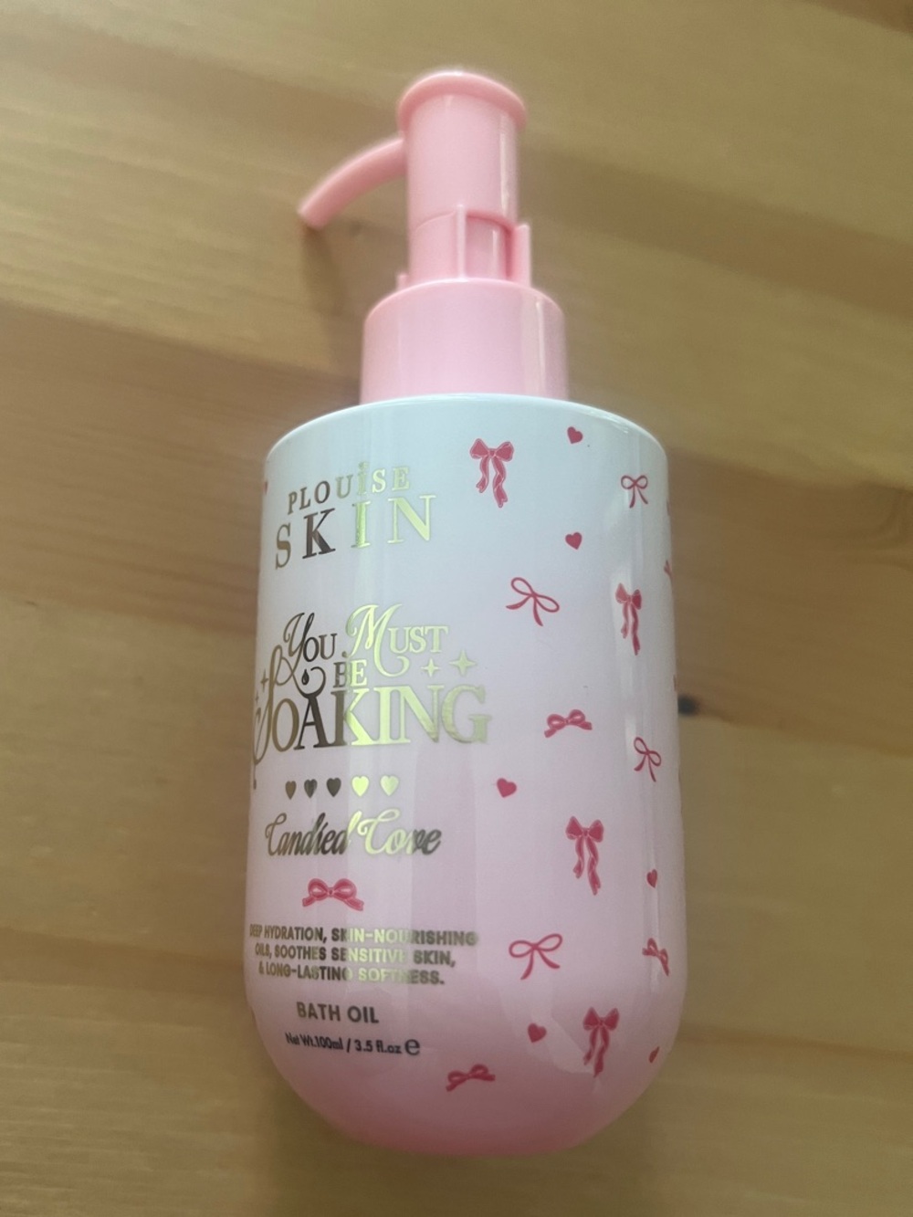PLouise Skin You Must Be Soaking Candied Cove Bath Oil 3.5 fl oz